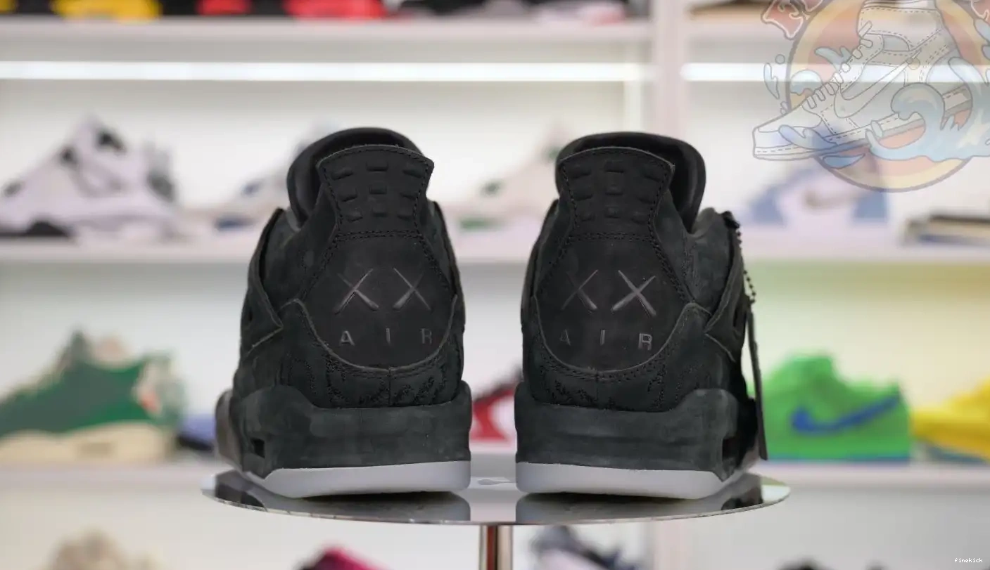 Jordan Jordan 4 Air kaws black 0705